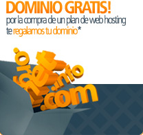 Promociones Dominio gratis